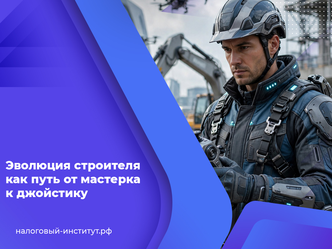 Эволюция строителя как путь от мастерка к джойстику